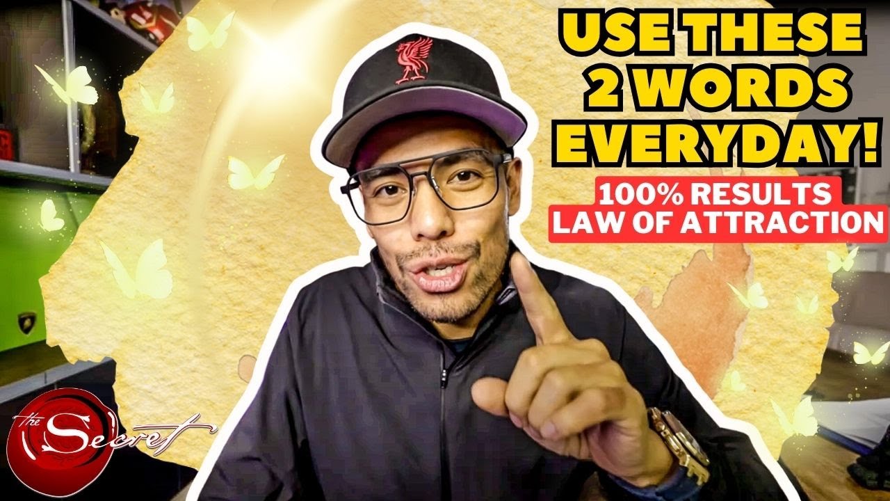 Manifest With These 2 WORDS.. Almost Instantly!! | Use for 21 Days.. [Law of Attraction]
