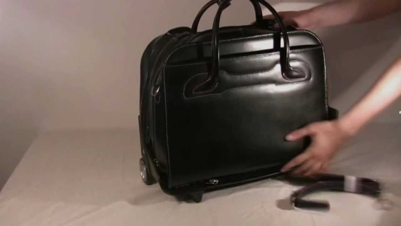 WILLOWBROOK 17 Mcklein Torba damska z odpinanym wózkiem na laptopa system 2w1 - Seria W