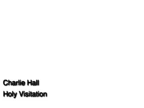 Holy Visitation - Charlie Hall