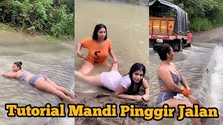 PEMERSATU BANGSA || Intip Gadis Venezuela Mandi Di Sungai Pinggir Jalan 👅episode 14 #viral  #beauty