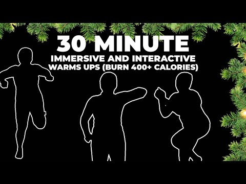 30 minutes Full body Immersive Interactive Warm Up For all Ages.