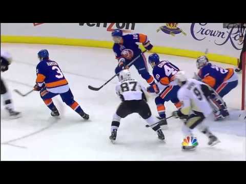 Casey Cizikas Goal-Penguins versus Islanders Game 3 5/5/13
