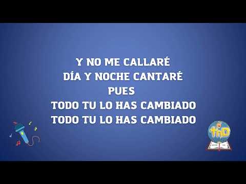 Todo lo has cambiado. Danilo Montero. Pista TnD