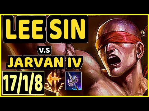 DYNQUEDO (LEE SIN) vs JARVAN IV - 17/1/8 KDA JUNGLE CHALLENGER GAMEPLAY - BR
