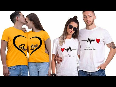Couple T-Shirts Designs | Valentine T-Shirt | Couple...