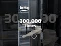 Fridge freezer doors tested to endure 300,000 open and closes ❄