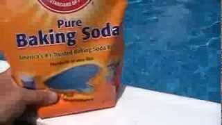 How To Keep Swimming Pool Water Crystal Clear Using Baking Soda For PH Level