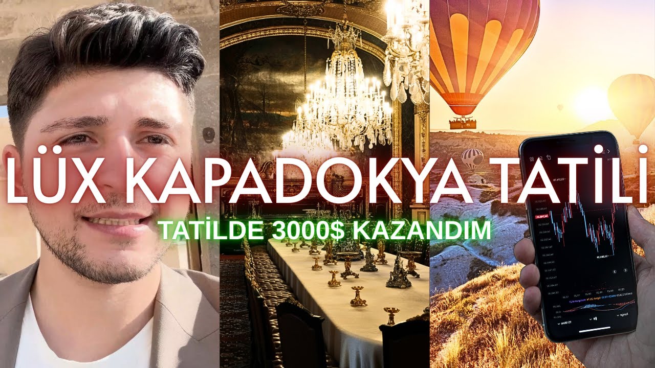 GÜNLÜĞÜ 750€ OLAN OTELDE TATİL YAPIP CANLI İŞLEM AÇIYORUM ! 3000$'LIK KÂR HEDEFİME ULAŞTIM MI?