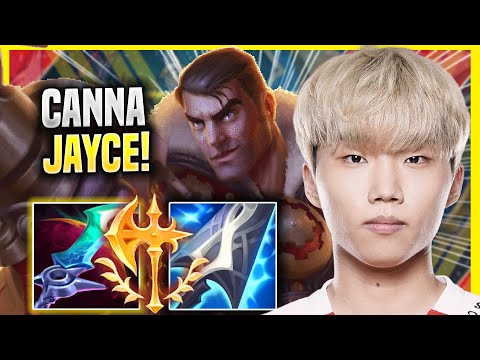 CANNA IS READY FOR JAYCE! - NS Canna Plays Jayce TOP vs Azir! | Season 2022