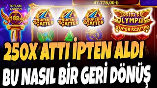 SLOT OYUNLARI | Gates Of Olympus 1000 Türkçe | 250X TARİHİ REKOR  sizd