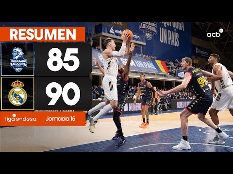MoraBanc Andorra - Real Madrid (85-90) RESUMEN | Liga Endesa 2025-26