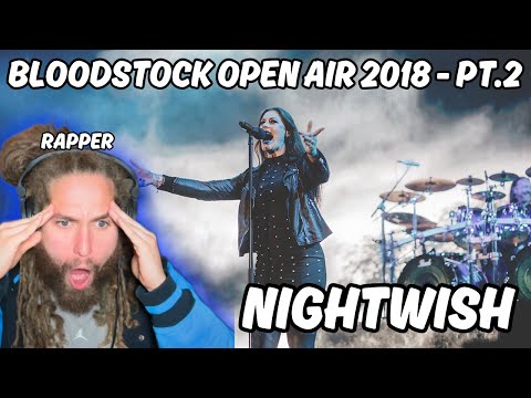 WOW… Nightwish Headlining Bloodstock 2018 (Part 2) | Rapper Reacts