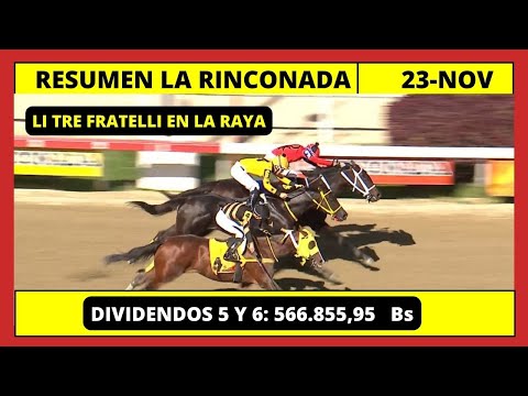 RESUMEN COMPLETO👉LA RINCONADA INH HOY DOMINGO 23 DE NOVIEMBRE DE 2025