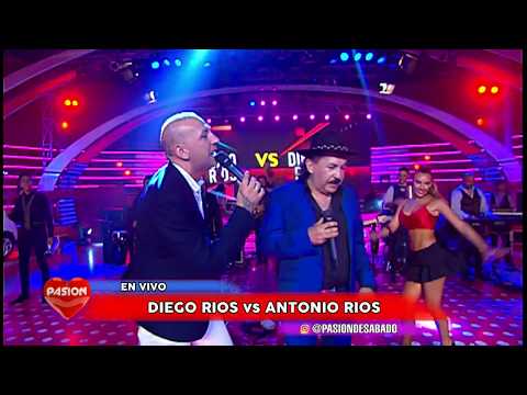 Diego Rios y Antonio Rios en vivo en Pasion de Sabado 24 2 2018