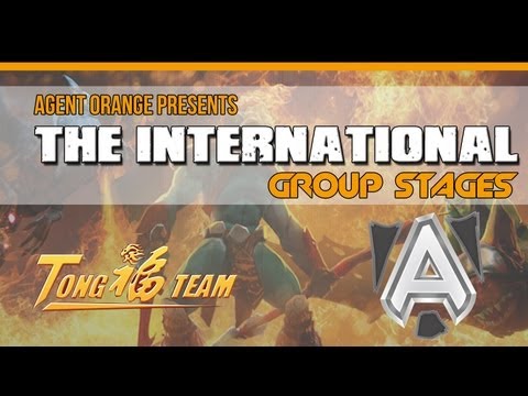The Dota 2 International 2013 - Alliance vs TongFu Group Stage Highlights - 70min Game 1 Epic!