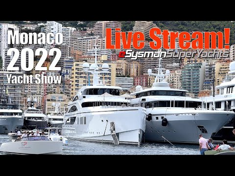 , title : 'LIVE: Largest SuperYachts of Monaco Yacht Show | MYS 2022'