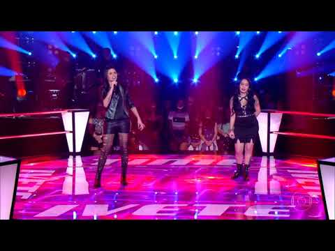 Samantha Ayara vs. Danielle Dias - Me Adora - Pitty (the voice Brasil)
