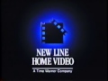 New Line Home Video A Time Warner Company 2000 Company Logo VHS Capture
