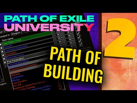 What is PATH OF BUILDING and how to use it? [PoE University]