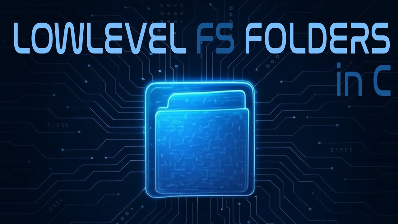 #OSdev 06 Lowlevel filesystem folders