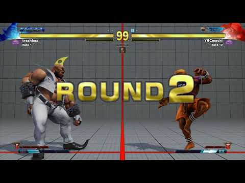 SFV~ Dhalsim (YHCmochi) vs. Birdie (Trashbox) HD