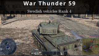 War Thunder 59 🪖 Swedish Rank 4
