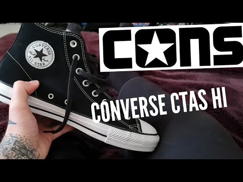 CONVERSE CONS CTAS HI SHOES - First impressions and review