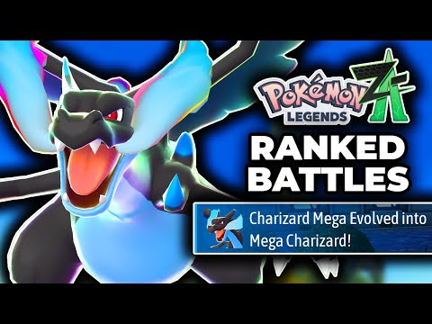 MEGA CHARIZARD X Is So STRONG!... | Pokemon Legends: Z-A Ranked Battles
