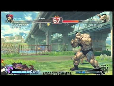 SSF4: Casual Matches PIKACHUAKUMA (JR RODRIGUEZ) vs. SygacityGamers (GamaClub) Pt. 3