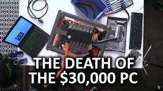 THE $30,000 7 GAMERS 1 CPU BUILD IS NO MORE! - Disassembly Stream