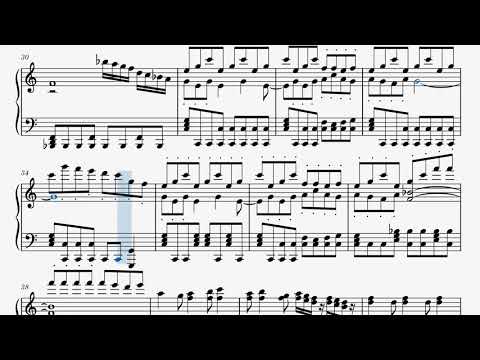 Argentum (Xenoblade Chronicles 2) Piano Sheet Music - アヴァリティア商会(ゼノブレイド2)ピアノ