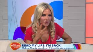 Melissa Tkautz Launches new single IN THE EVENING on Channel 7's The Morning Show