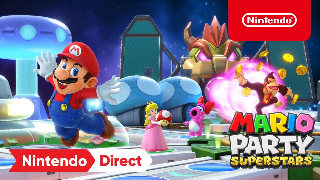 Mario Party Superstars â€“ Announcement Trailer â€“ Nintendo Direct | E3 2021 - YouTube