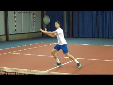 College Tennis Recruit Video OverBoarder - Gregory Normand