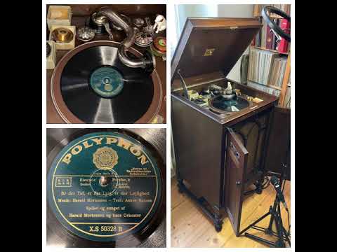 Harald Mortensen og hans Orkester: Er der Tid, er der Lyst, er der Lejlighed, 1934 (Pol X.S 50328 B)