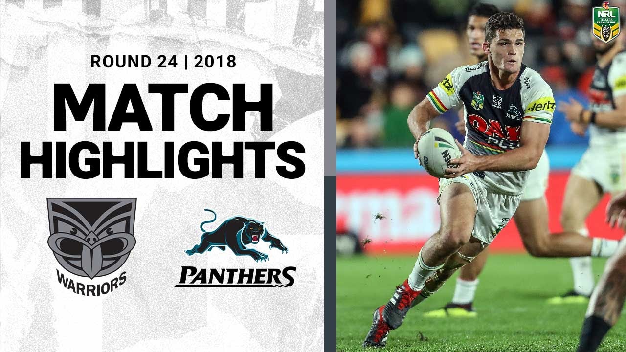 2018 NRL Highlights | Round 24 | New Zealand Warriors V Penrith Panthers