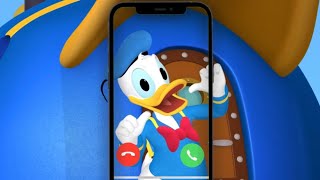 incoming call from donald duck why is he so angry? | clubhouse Mickey Mouse