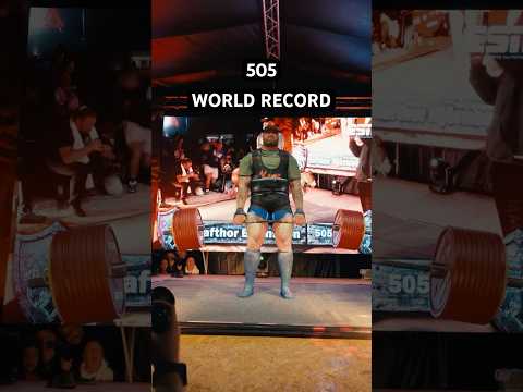 505kg. World Record. #505 #HafthorBjornsson