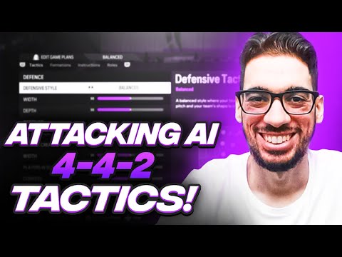 OVERPOWERED 442 FORMATION & CUSTOM TACTICS | FC 24 ULTIMATE TEAM