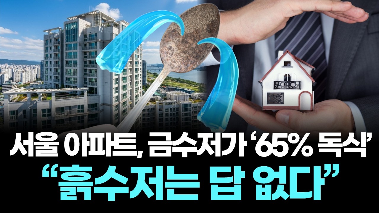 서울 아파트, 금수저가 ‘65% 독식’… “흙수저는 답 없다”