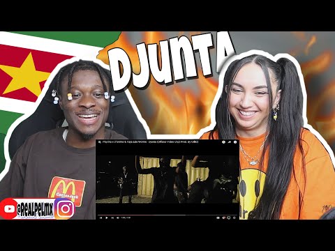 Psycho x D’Gekke & Faya Ede Womie - Djunta 🇸🇷🔥(Official Video Clip) Prod. By Gillio) REACTION