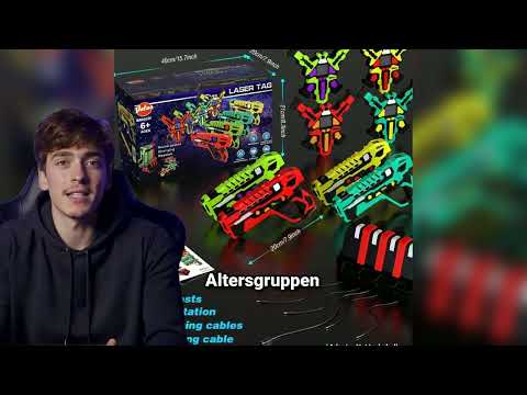 Produkttest Laser Tag Set 4  VATOS