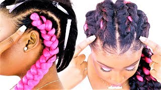 How To: Goddess Braids FOR BEGINNERS! (Step By Step)