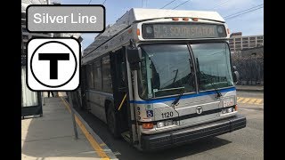 【MBTA】Silver Line 3 Front View - Timed Lapsed POV from South Station to Chelsea