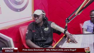 Omuze - Little Joe & Prim Cry In Studio. Try Not To cry Too