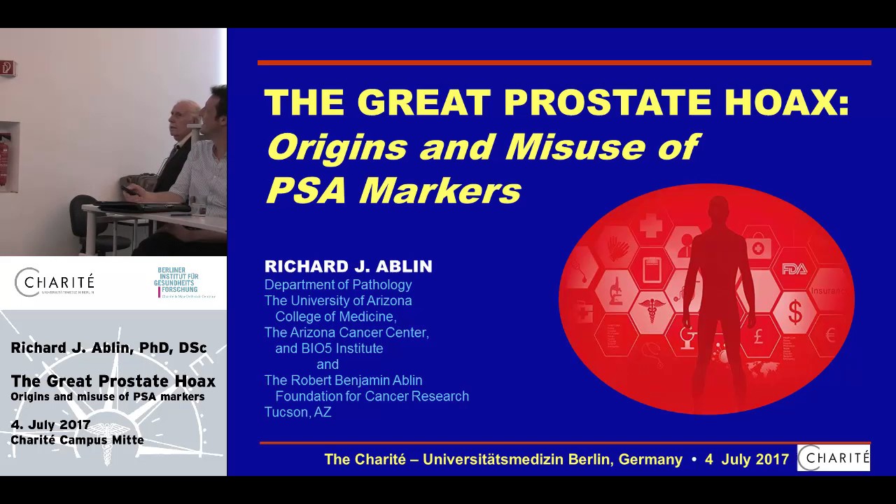 THE GREAT PROSTATE HOAX - SCIENCE TALK AND DISCUSSION
