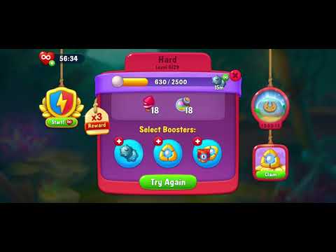 Fishdom Ads Mini Games🤩 NEW HARD LEVEL 6129 🤩 Help The Fish #fishdomgameplay #savethefish