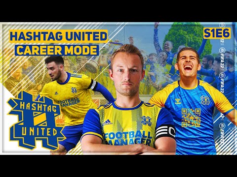 PROMOTION PUSH! HASHTAG UNITED FIFA 22 CREATE A CLUB CAREER MODE (EP #6)