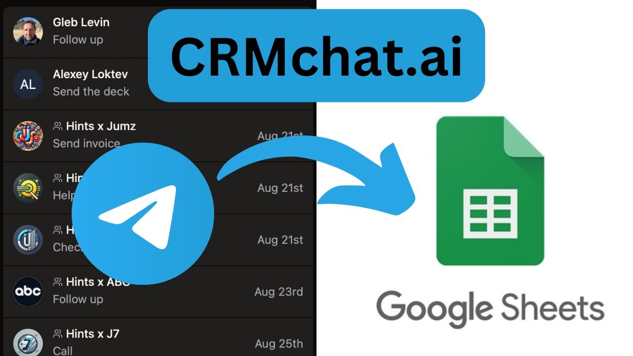 Telegram - Google Sheets integration