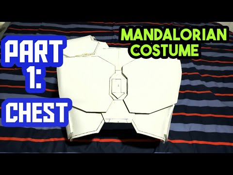 Mandalorian Costume Tutorial [ PART 1 ] Chest Armor